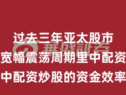 过去三年亚太股市在当前宽幅震荡周期里中配资炒股的资金效率深度