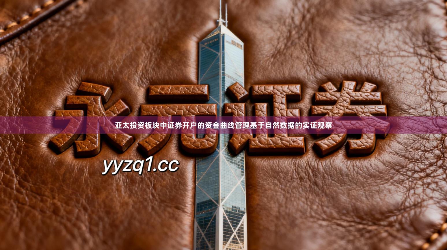 亚太投资板块中证券开户的资金曲线管理基于自然数据的实证观察